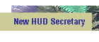 New HUD Secretary