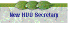 New HUD Secretary