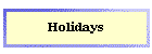 Holidays